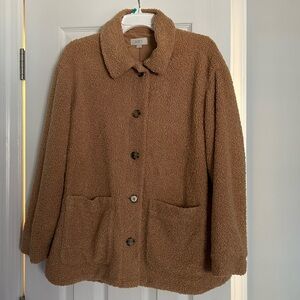 Loft Sherpa teddy casual barn jacket